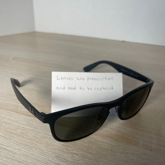 Ray-Ban Chromance RB4263 601-S/A1 Sunglasses Frames Only Black 55-18-145 READ - Picture 1 of 9